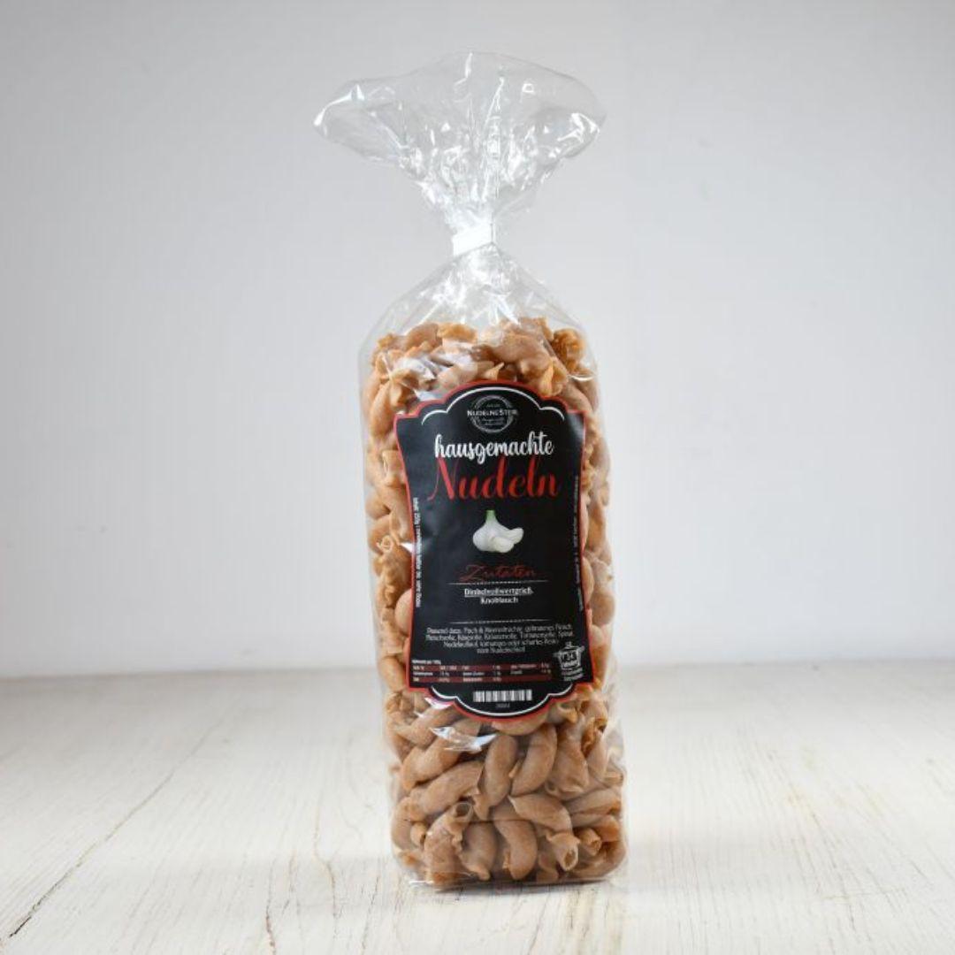 Dinkelvollwert-Knoblauch-Nudel