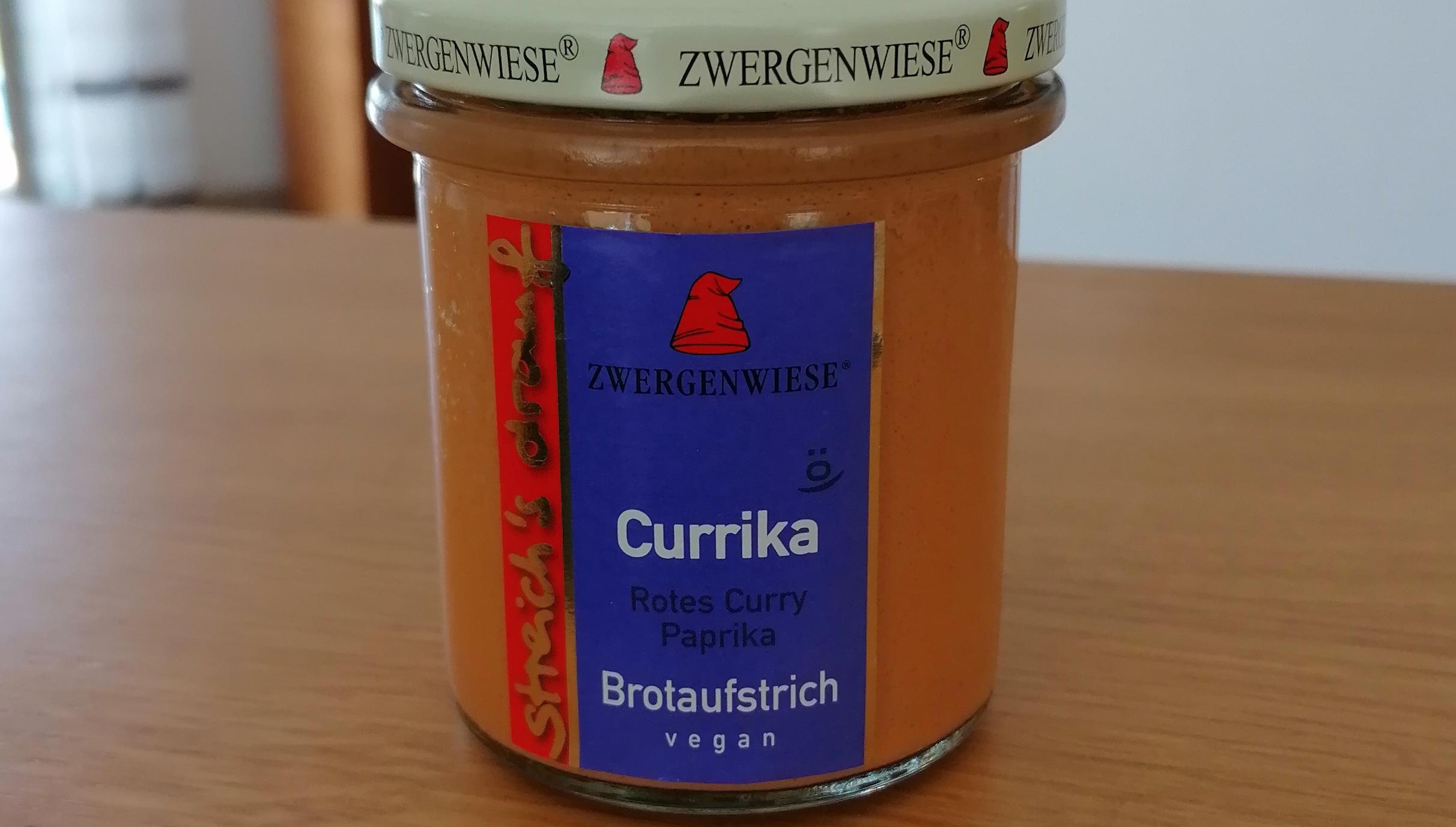 Aufstrich Zwergenwiese: Streich´s drauf - Currika / Rotes Curry und Paprika