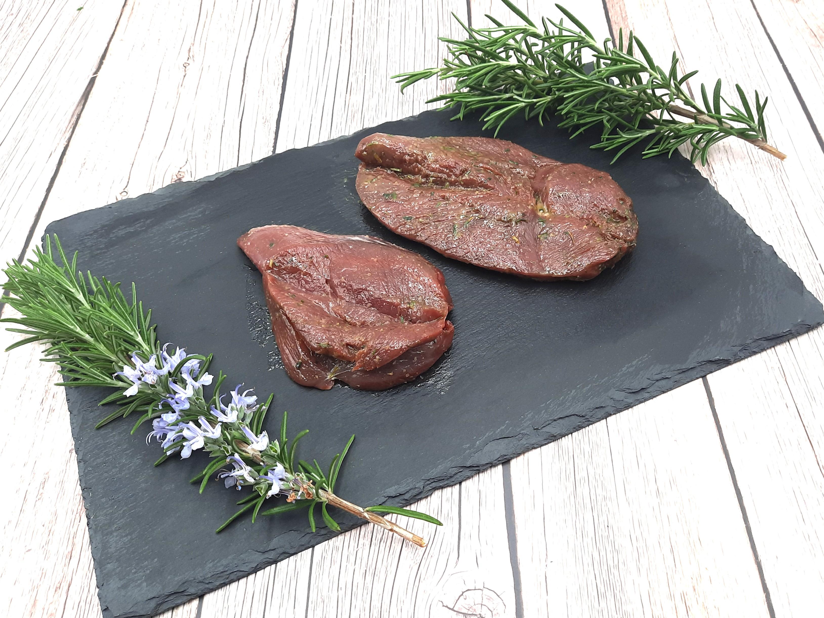 Rehsteaks "Gartenkräuter"
