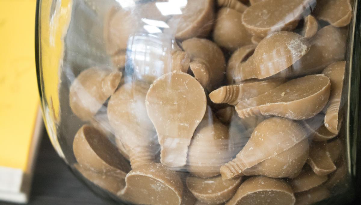 Glühbirnchen Karamell Glühbirnchen Karamell