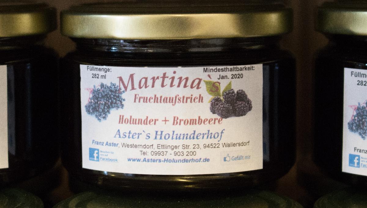 Fruchtaufstrich Holunder & Brombeere Fruchtaufstrich Holunder & Brombeere