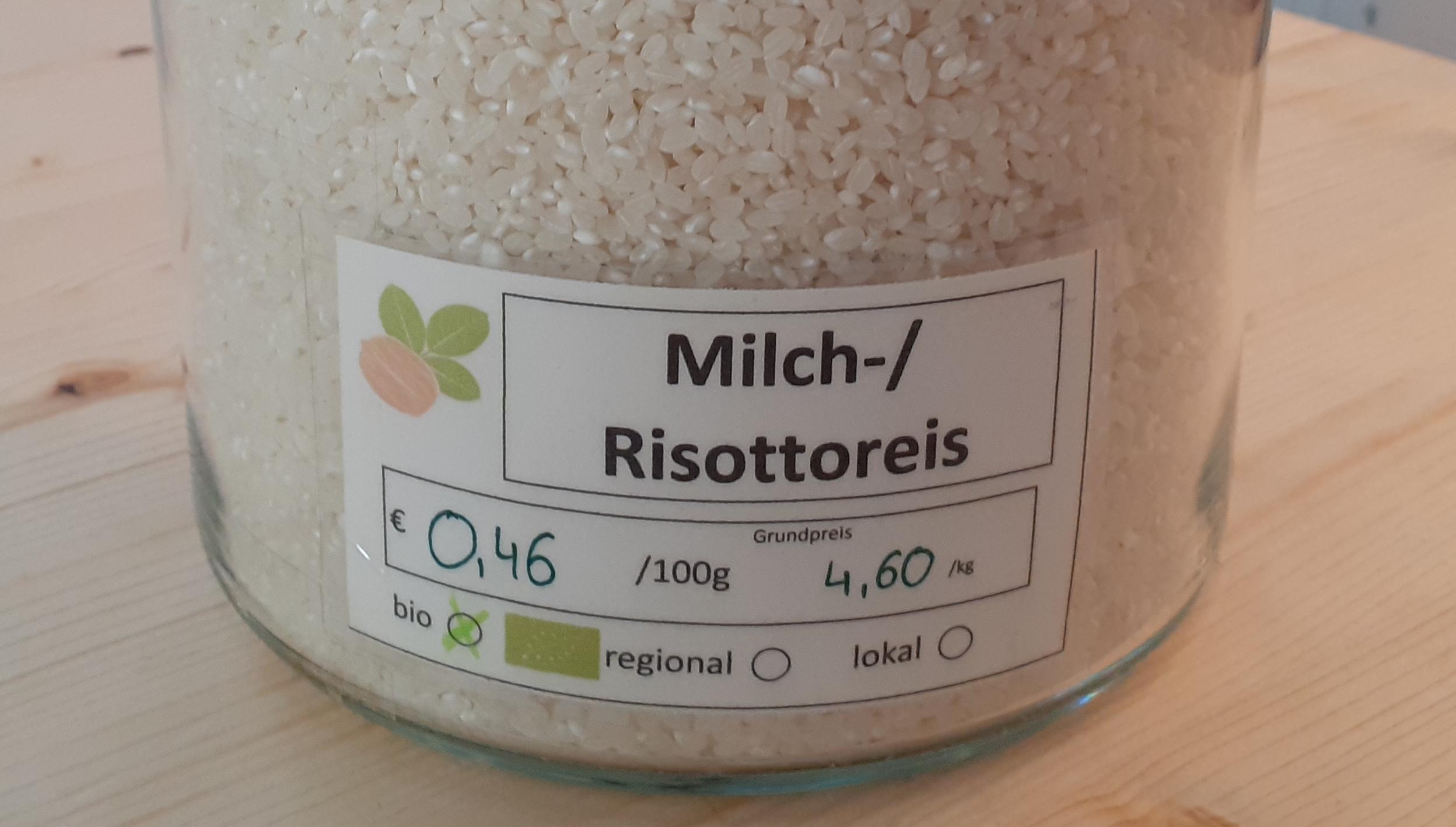 Milch- / Risottoreis