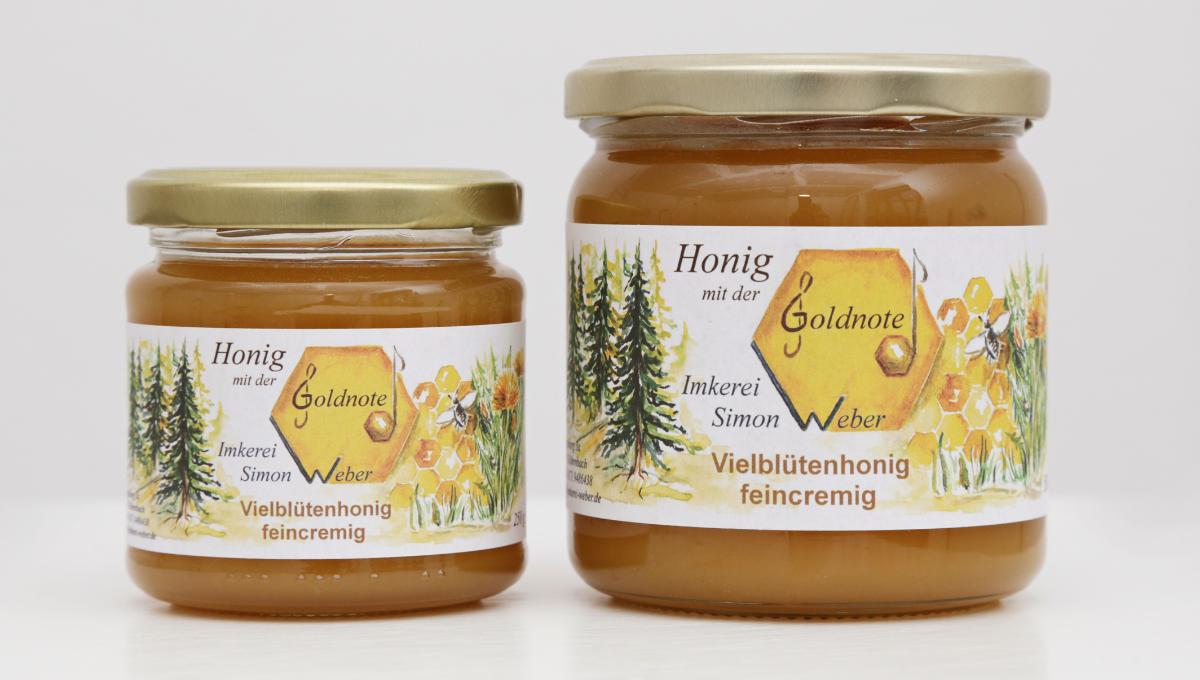 Vielblütenhonig - feincremig Vielblütenhonig - feincremig