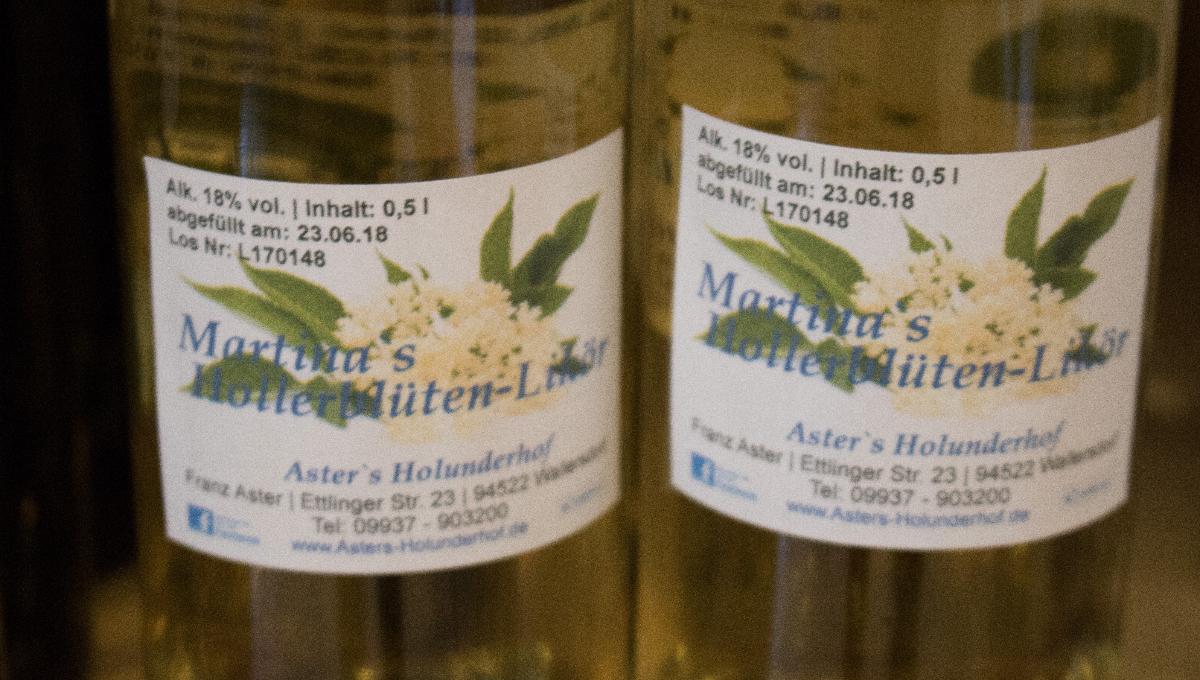 Holunderblütenlikör Holunderblütenlikör