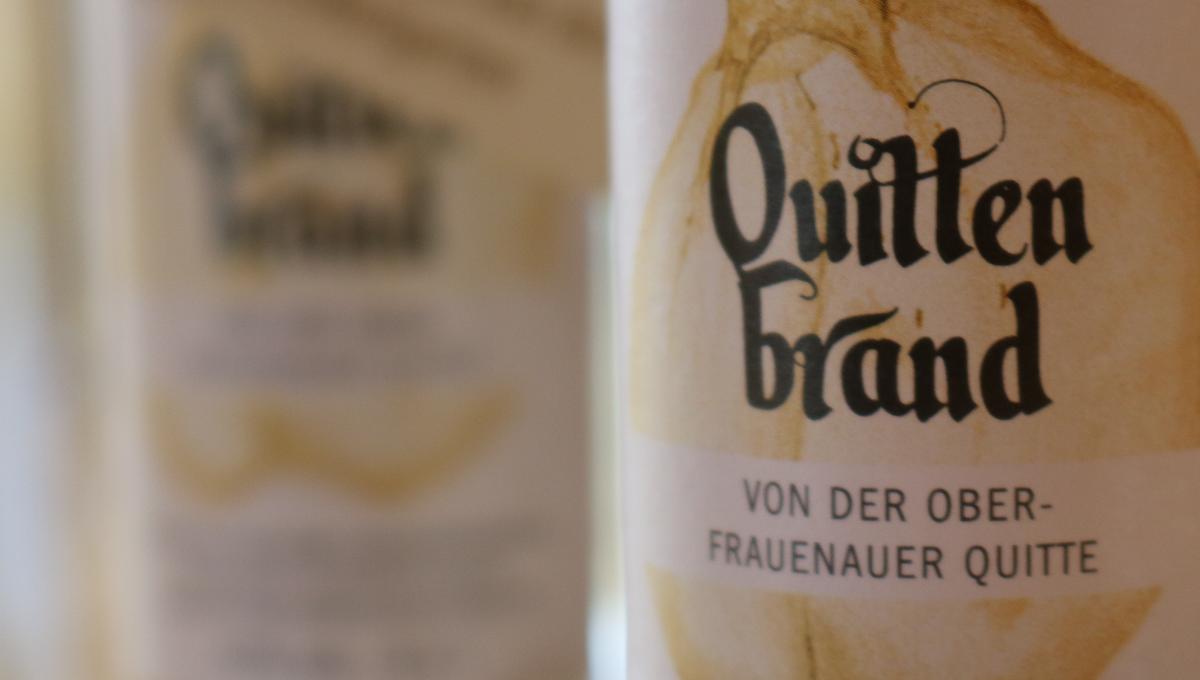 Quittenbrand von der Oberfrauenauer Quitte Quittenbrand von der Oberfrauenauer Quitte